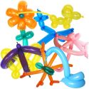 Globos para globoflexia 260 - 50 globos de colores surtidos 