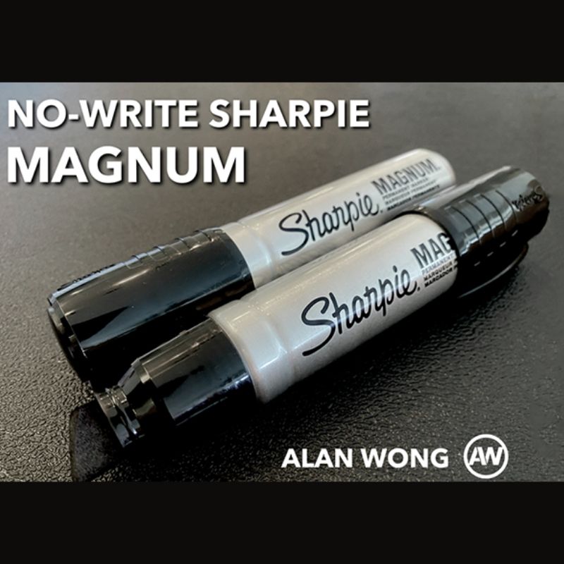 No Write Sharpie Magnum - Alan Wong 