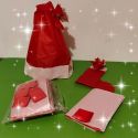 Santa Hat Tear with Stocking (6 units) 