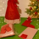 Santa Hat Tear with Stocking (6 units) 