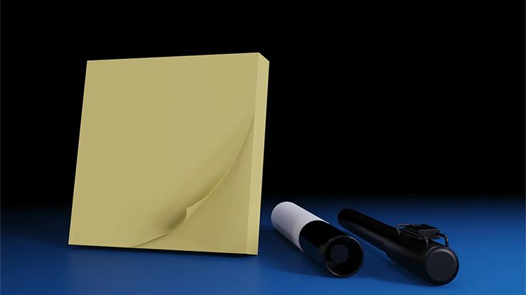 The Iarvel Magic Post-It Pad  - Iarvel Magic 