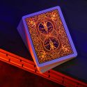 Bicycle Neon Solar-Orange Rider Back Playing Cards 