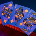 Bicycle Neon Solar-Orange Rider Back Playing Cards 