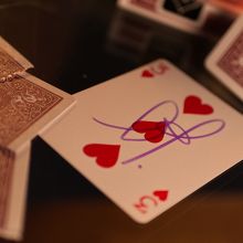 Bicycle Metallic Ruby Playing Cards 