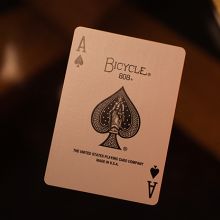 Bicycle Metallic Ruby Playing Cards 