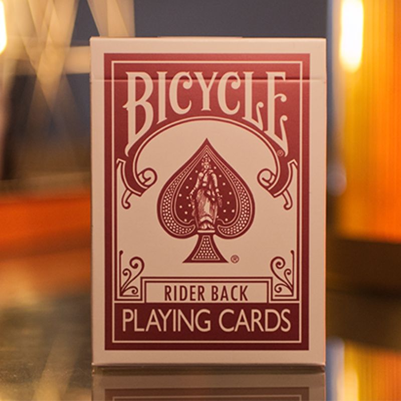 Bicycle Metallic Ruby Playing Cards 