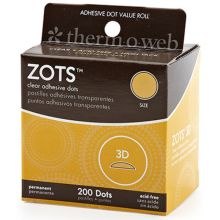 Sticky Dots 3D (1/2 inch Diameter) Roll of 200 