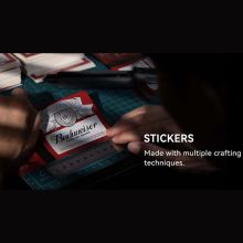 Tornado Bottle Sticker Refill (20 Stickers) - Red Tsai and Aaron Hsing 