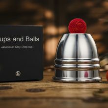 Aluminum Alloy Cups y Balls Matching Chop Cup - TCC Magic 