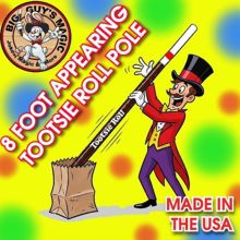 Appearing 8 Foot Tootsie Roll Pole - Big Guys Magic 