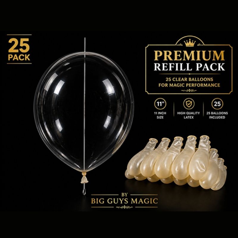 Needle Through Balloon Refill Pack  - Big Guy's Magic 