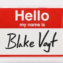 Hello - Blake Vogt 