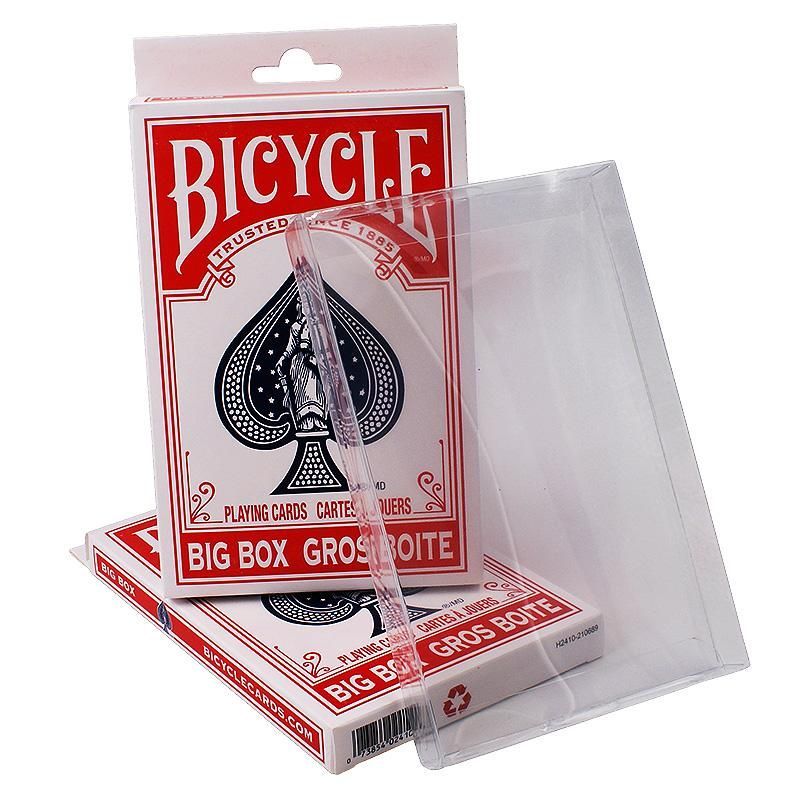 Clear Plastic Case - For Big Size Decks 