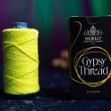 WGM UV GLOW GYPSY THREAD YELLOW REFILL SPOOL - Murphy's Magic 