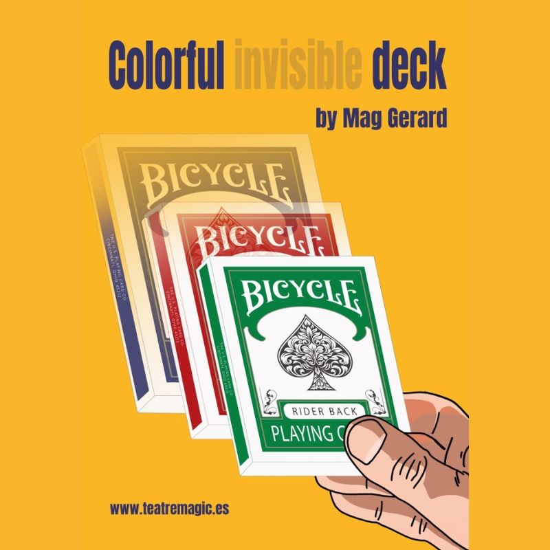 Colorful Invisible Deck - Mag Gerard 